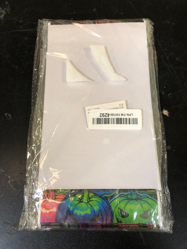 Photo 1 of 100 PCS Halloween Treat Bags - 14 * 23cm, Party Favor Pouches for Trick or Treat, Small Party Supplies