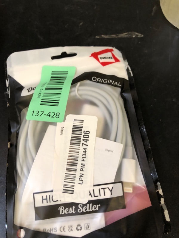 Photo 1 of [Apple MFi Certified] Apple Lightning to HDMI Cable Adapter for iPhone to TV, 1080P Digital AV Adapter Sync Screen Connector Compatible for iPhone 14 13 12 11 Pro Max XS XR X 8 to TV Projector Monitor