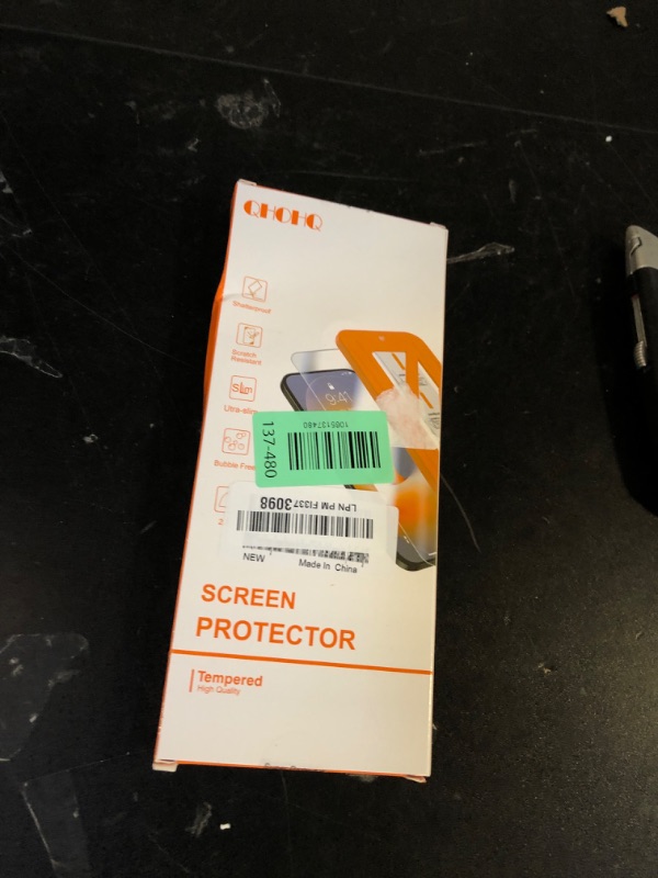 Photo 1 of [1-Second Auto-Install] QHOHQ 3 Pack Privacy Screen Protector for iPhone Air+3 Pack Camera Lens Protector,25° Anti Spy Tempered Glass for iPhone 17 Air,[12FT Military Grade Shatterproof],Case Friendly