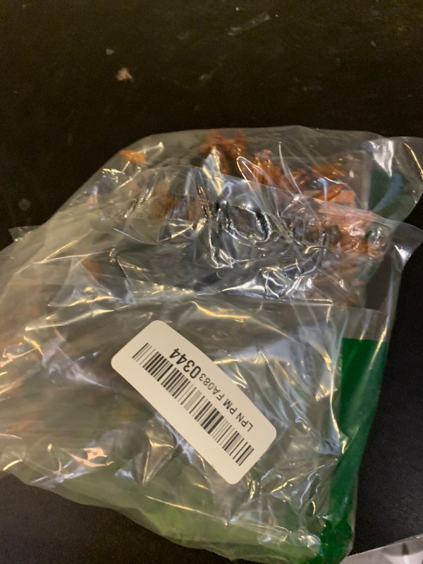 Photo 1 of 100 LED Halloween String Lights with Remote - 33ft Battery Powered Light with Timer, 8 Modes, Waterproof - Spooky Mini Bulb Lighting for Outside Lawn House Holiday Party Decorations - Amber Orange