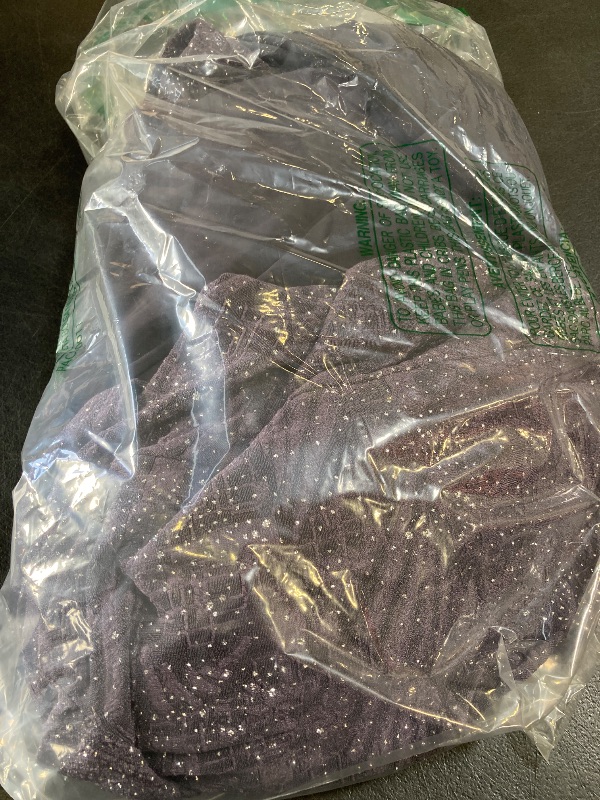 Photo 1 of Alex Evenings Women's Long Dress with Mandarin Neckline Jacket, Smoke, 16