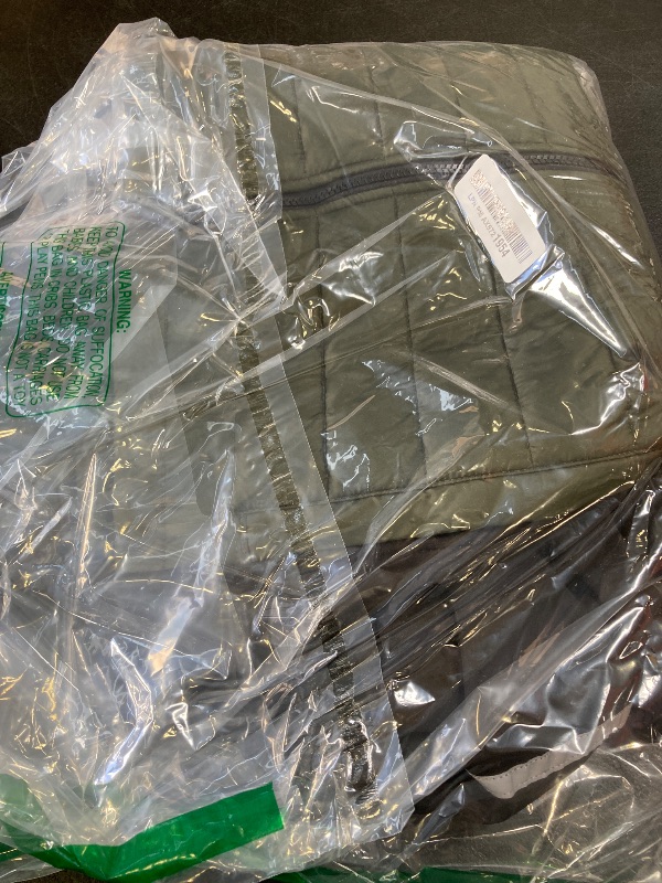 Photo 1 of Spyder Men's Active 2fer Jacket - Midweight Insulated Quilted Puffer Bubble Windbreaker with Softshell Sleeves (Sizes: S-XL), Size Small, Olive