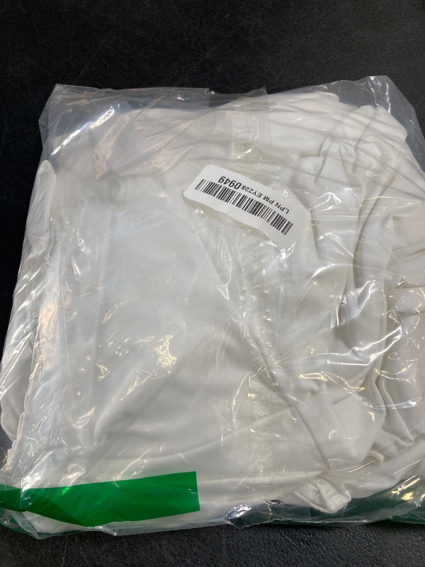 Photo 1 of EYNMIN Long Formal Dress Spaghetti Strap Sleeveless Bodycon Elegant Maxi Dresses for Wedding Guest White - M