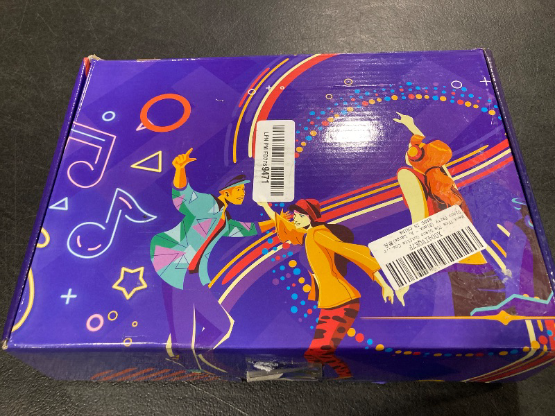 Photo 1 of 70s Men's Disco Outfits, 7Pcs Disco Costume Include Retro Shirt Bell Bottom Pants Wig Sunglasses Necklace Wig Cap - L