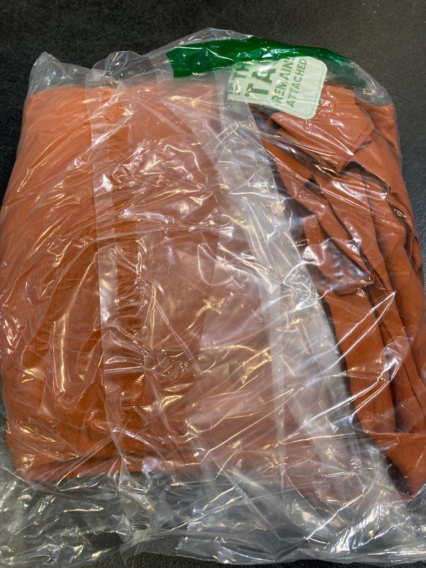 Photo 1 of Amoretu Womens Long Sleeve Tunic Dress V Neck Swing Shift Dresses, Summer, Fall, 2025 (Brown, XL)