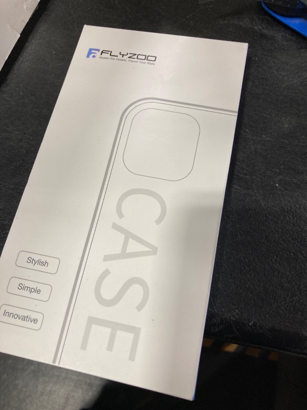 Photo 1 of Flyzoo Magnetic Case for iPhone 16 Plus - [Built-in Invisible Stand] [Compatible with MagSafe] [Military Grade Drop Protection] Anti-Yellowing Hard Back Silicone Edge Cover, 6.7", Clear Purple