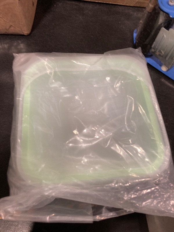 Photo 1 of Anjing Silicone Sandwich Container for Lunch Boxes, 2 Pcs Food Storage Containers with Lids, Meal Prep Reusable Bag BPA Free Bento Box Microwave, Freezer & Dishwasher Safe