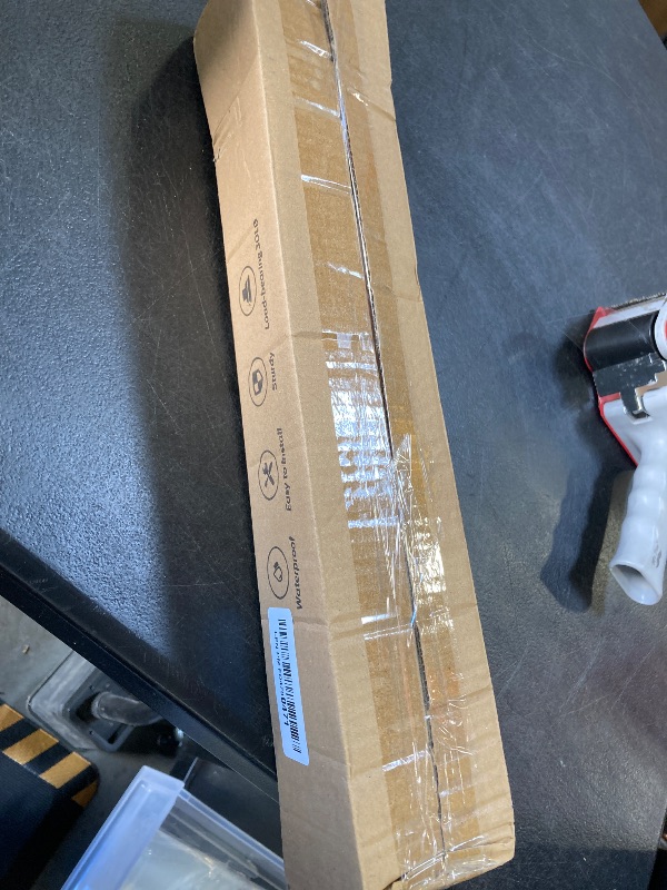 Photo 1 of Adjustable Shower Curtain Rod 31-104 Inch, Never Rust Stainless Steel Silver Tension Rod, 1" Heavy Duty No-Drill for Bathroom, Kitchen & Closet