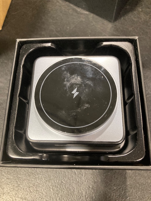 Photo 1 of ?2025 Upgraded?Wireless Charger 3 in 1, Foldable Wireless Charging Station with Night Light for Apple Mag Safe Charger, Travel Magnetic Charger Stand, Nightstand Fast 15W Charging Station (20W Adapter)