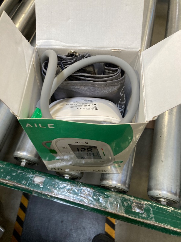 Photo 1 of AILE Blood Pressure Monitor, Blood Pressure Machine Upper Arm Large Cuff(8.7"-16.5"), High Automatic Blood Pressure Monitors Cuff for Home Use, (BP) Manual Arm Blood Pressure Monitors, 2 * 99 Memory
