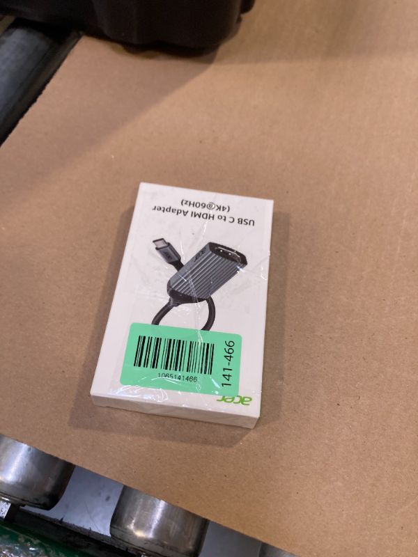 Photo 1 of acer USB-C to HDMI Adapter 4K@60Hz, (High Speed, Thunderbolt 3/4) Type C to HDMI Converter Compatible with MacBook Pro/Air, iPhone 17 16 15 Pro/Max, iPad Pro/Air, Surface, Dell XPS, Chromebook, etc