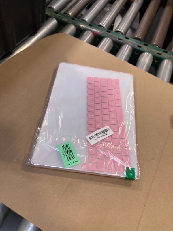 Photo 1 of AKIT Compatible with MacBook Pro 13 inch Case M2 A2338 2025-2016 M1 A2251 A2289 A2159 A1989 A1708 A1706, Unique Pattern Laptop Hrad Shell Case&Keyboard Cover&Screen Protector Film, Pink Checkboard
