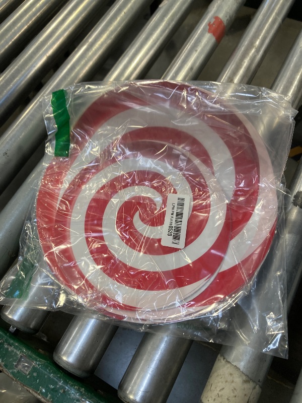 Photo 1 of 24 PCS Peppermint Floor Decals Stickers-3 Sizes Self-Adhesive Design Christmas Candy Stickers,Floor Window Clings for Christmas Valentine's Day Candy Party Decorations