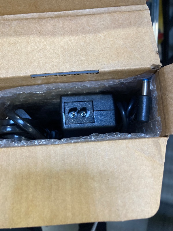 Photo 1 of 45W Charger Compatible with HP Laptop Computer - Compatible with Stream 11 13 14, Pavilion x360 11 13 15 17, Envy, ProBook, EliteBook, Spectre, Notebook 14 15 Power Supply Cord (Smart Blue Tip)