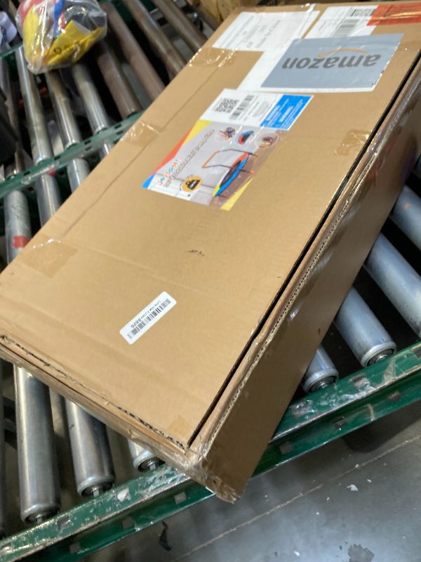 Photo 1 of 3FT Toddler Trampoline for Kids Ages 1-6, 36" Foldable Mini Trampoline with Adjustable Handle, Indoor/Outdoor Rebounder, Colorful Jumping Mat, Quiet Elastic Band, Safety No-Gap, Max Load 100 LBS