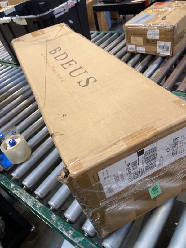 Photo 3 of BDEUS Dual Layer 5 Inch Memory Foam Mattress Topper California King Size, 2 Inch Gel Memory Foam Plus 3 Inch 1450 GSM Down Alternative Quilted Pillow Top Mattress Pad Cover,Dark Gray