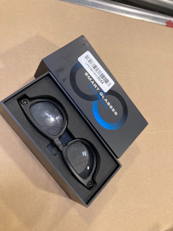 Photo 1 of SQIQUI AI Smart Glasses with 4K Camera – Standalone Bluetooth Video Glasses with Audio, Real-Time Translation, Auto-Tint Lenses, 32GB Storage – No WiFi Needed for Travel, Outdoor & Daily Wear