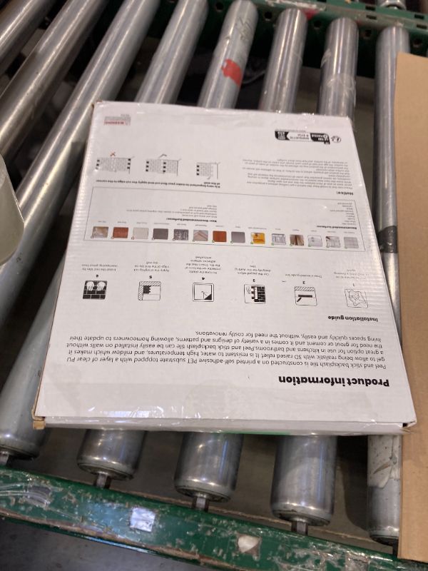 Photo 1 of Art3d Peel and Stick Backsplash, 10-Pack Thickened Stick on Subway Tiles, Faux Ceramic Tiles for Kitchen, Bathroom, White with Black Grout