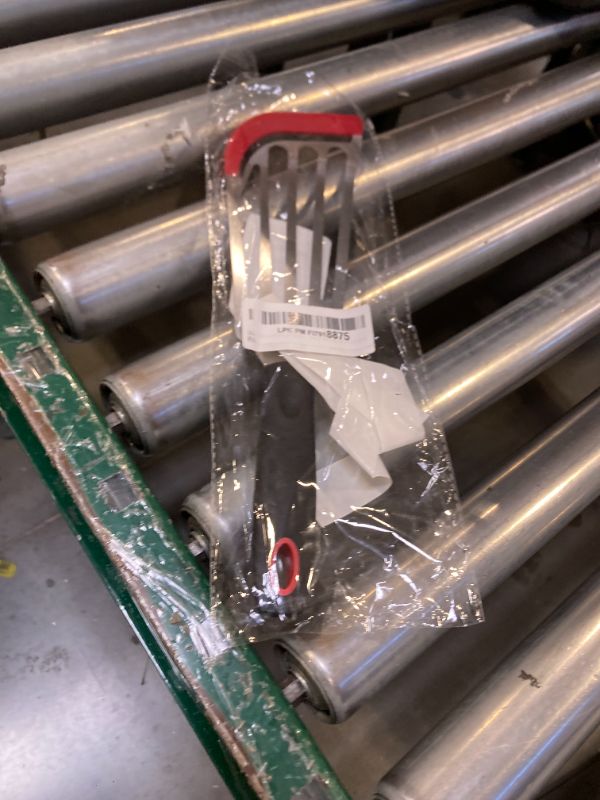 Photo 1 of  Silicone Fish Spatulas for Nonstick Cookware,Fish Turner Spatula Stainless Steel with Heat Resistant Silicone Edge,Metal Slotted Spatula for Flipping Fish Egg Patties Fries Pancake Steak (Red)