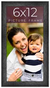 Photo 1 of 6x12 Frame Black Real Wood Picture