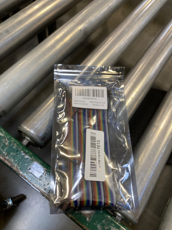 Photo 1 of 40pcs 30 cm (12 inch) Female to Male Multicolored Dupont Wire Breadboard Jumper Ribbon Cables Compatible with Arduino Projects