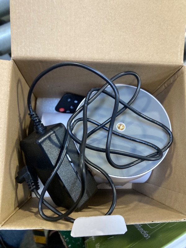 Photo 1 of [Electric Focus]Mini Portable Projector with 4K Support, Bluetooth 5.4 WIFI6, 5watt Sound Base Speaker, 260 ANSI, Android 11, 210° Rotation , Auto Keystone Correction Video Projector HY300 PLUS