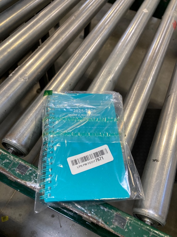 Photo 1 of 2026 Pocket Planner/Calendar - 2026 Planner from January 2026 - December 2026, Planner 2026 with 12 Tabs, Twin-Wire Binding, Inner Pocket, 3.75" x 6.75, Teal