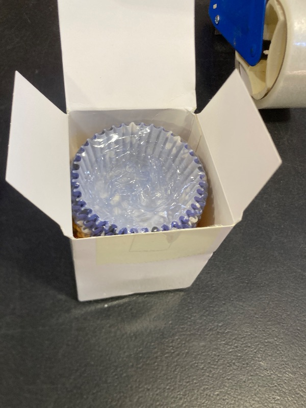 Photo 1 of 200 count Paw Bone Cupcake Liners Dog Wrappers Paw Pattern Cup Cake Holder Puppy Dog Theme Cupcake Wrappers for Baby Shower Birthday Party Supplies(Blue Red Yellow)