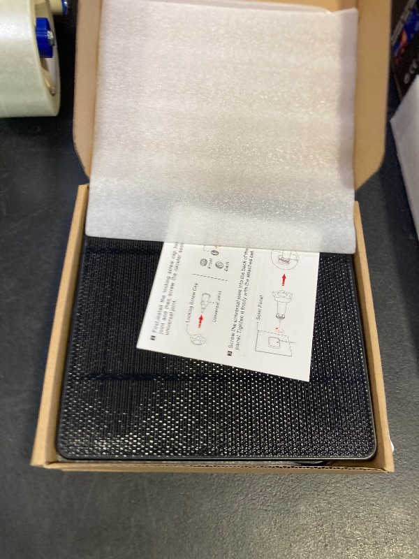 Photo 1 of 5W Solar Panel for Security Camera, Solar Panel with Micro USB & USB-C Port for DC 5V Outdoor Rechargeable Battery Camera, IP65 Waterproof, 360° Adjustable Security Mount, 9.8ft Cable(Black)