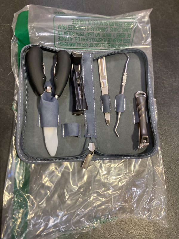 Photo 1 of 2026 Toenail Clippers for Thick Toenails for Seniors, Angled Head Large Toe Nail Clippers Set for Men, Heavy Duty Ingrown Toenail Clippers with Long Handle, Ultra Sharp Slanted Nail Cutter Wide Jaw