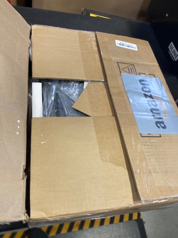 Photo 1 of Double Rods Clothes Rack Clothing Rack with 4 Tier Storage Shelves Clothes Rack for Hanging Clothes Multifunctional Heavy Duty Clothes Organizer with Hooks for Bedroom,Wardrobe Closet,Shop,Black