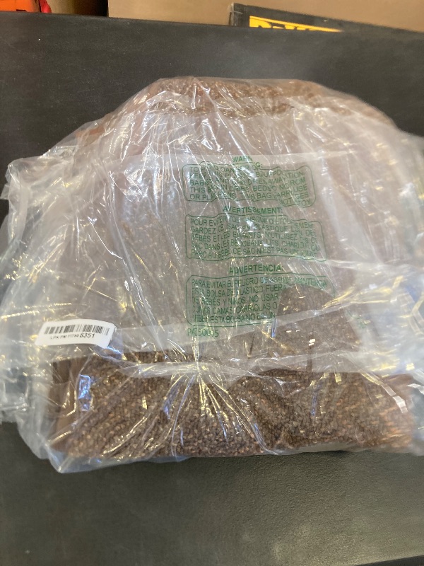 Photo 1 of COSY HOMEER Kitchen Rugs Non Slip Washable 24"x36"+24"x60" Absorbent Kitchen Mats for Floor Stain Resistant Kitchen Runner Rug Sets of 2 Kitchen Floor Mats for Sink,Brown