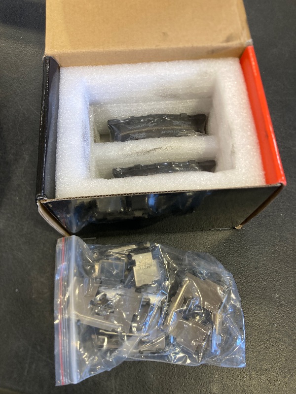 Photo 1 of A-Premium Rear Ceramic Disc Brake Pads Set Compatible with Select Toyota, Lexus and Pontiac Models - Avalon 2007-2021, Camry, Matrix, RAV4, ES300h, ES350, HS250h, Vibe, with Hardware, 4 Pcs