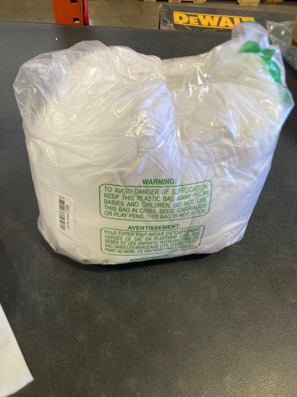 Photo 1 of Amazon Basics Hypoallergenic Quilted Mattress Topper Pad, 18 Inches Deep, Twin XL, White