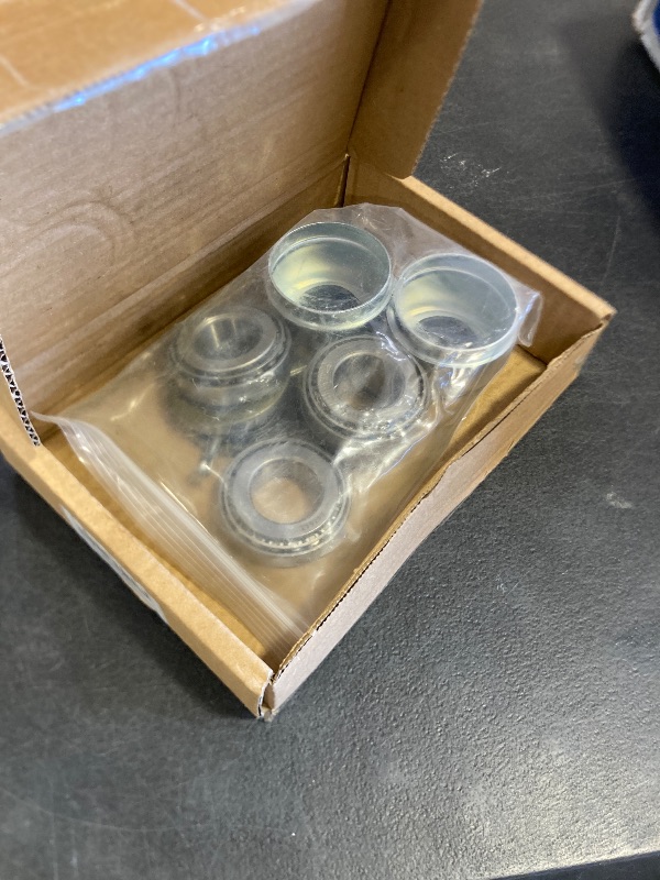 Photo 1 of 2 Sets 2000-2200lb Trailer Bearing Kit, L44643/L44610 Bearing Kits with 12192TB Grease Seals, 1.98" Dust Caps and Cotter Pins for 1'' Axles Trailer Wheel Hub
