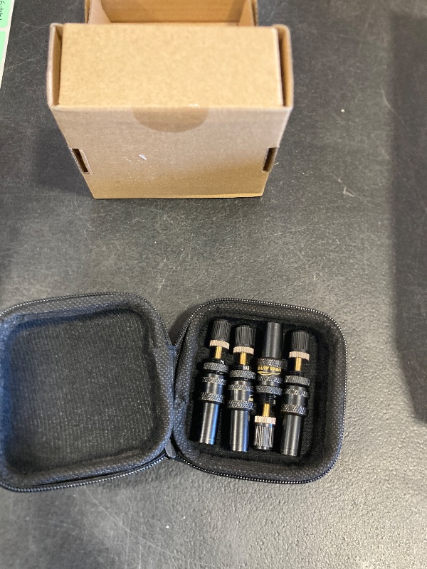 Photo 1 of 4PCS Tire Deflator(10-30 PSI),Adjustable Auto-Stop Tire Deflators Offroad Accessories,Air Down Tire Deflators 4x4,Screw-on Air Down Tire Tool for Trucks,Motorcycle,Jeep