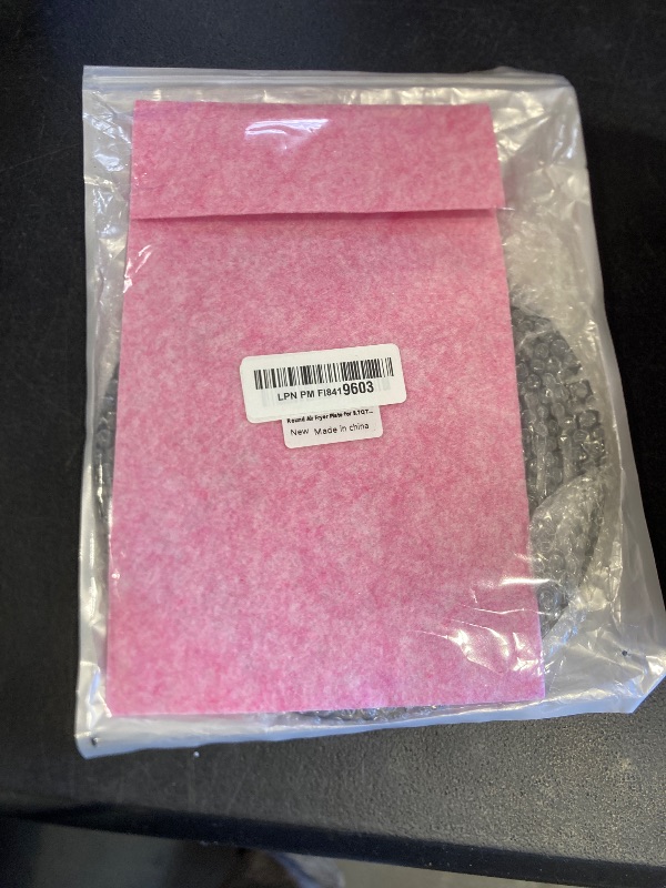 Photo 1 of Air Fryer Replacement Parts, Round Grill Plate Crisper Plate for 3.7 QT Non-Stick Coating Air Fryer Accessories Rack Compatible with Gowise Chefman Dash Power, Dishwasher Safe