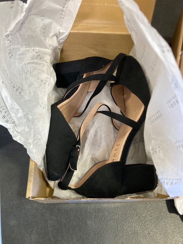 Photo 1 of Journee Collection Women's Foster Pump, Black, 7.5