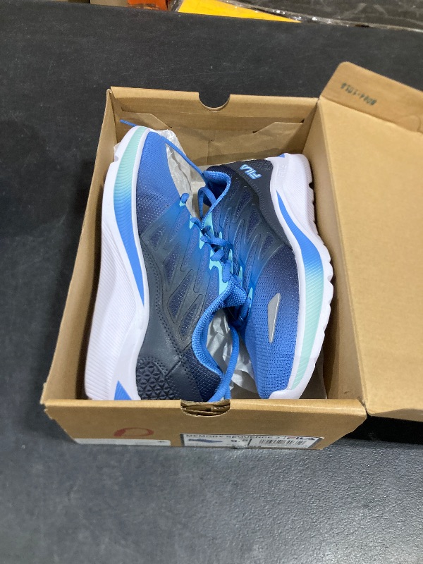 Photo 1 of FILA Memory Sequence 2 Womens Running Shoes, 6 1/2 Medium, Blue
