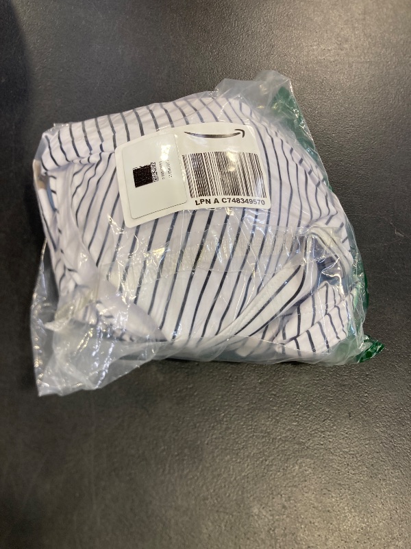 Photo 1 of B2prity Women's Ruched Tankini Swimsuits V Neck Wrap Tie Back Two Pieces Swimwear Tummy Control Bathing Suit (Blue Striped) large