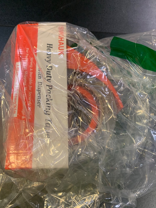 Photo 1 of 1.88 in x 66.6 YDs Clear Heavy Duty Packing Tape with Dispenser, Strong & Durable Shipping Tape, Packaging Tape, Packing Tape Dispenser for Packing Boxes, Moving Supplies, Shipping and Mailing