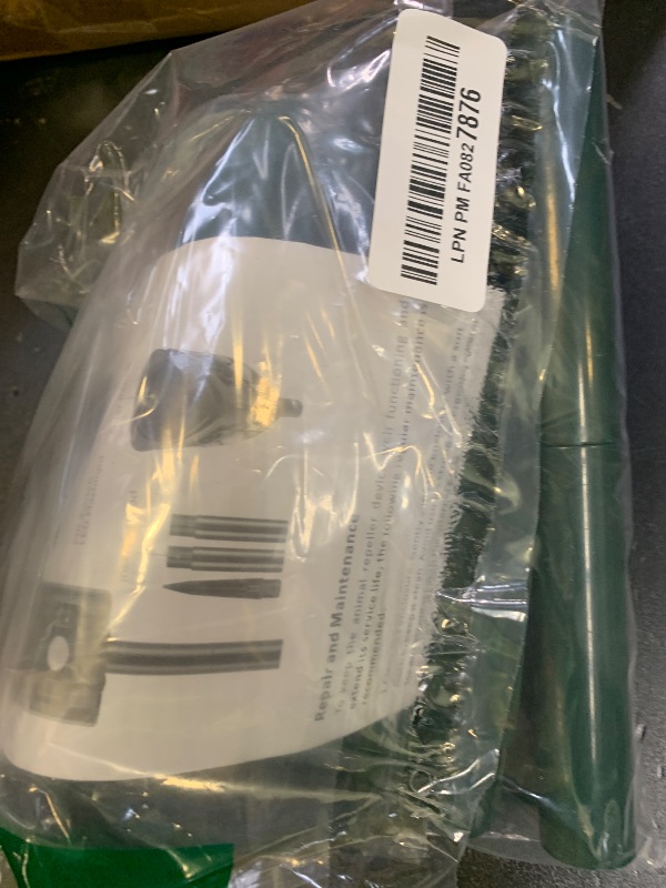 Photo 1 of 1 Pack Rechargeable 360° Motion Sensor 2025 Solar Ultrasonic Animal Repeller, Deer Repellent Devices, Deer Deterrent with Flashing Light, Repel Dogs Cat Skunk Rabbit Squirrels Yard Garden Outdoor