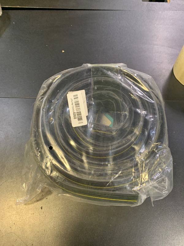 Photo 1 of 10Ft Cord Covers for Wires on Floor, 3-Channel Floor Cord Cover with Anti-Slip Base & Yellow Warning Strips, Extension Cord Covers for Floor, Ideal for Home, Office, Outdoor Use