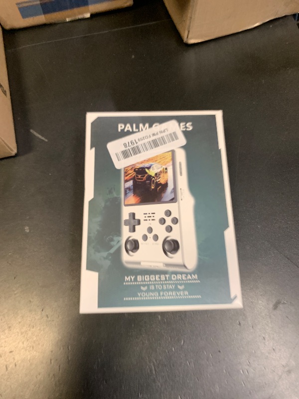 Photo 1 of ?30000 in 1? R40S Pro Retro Handheld Game Console, Video Game Console, 3.5 inch IPS Screen, More Than 20 Emulator, 256G TF Card (Purple)