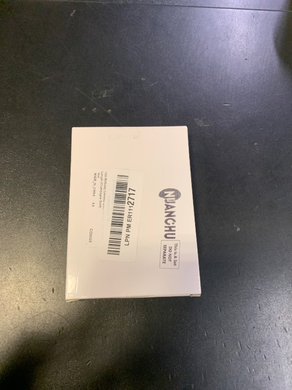 Photo 1 of 10th Birthday Candles Cake Number Candles Happy Cake Topper Decoration for Birthday Wedding Anniversary Celebration Party Favor, 3.54 Inches Total Length (Champagne Gold)