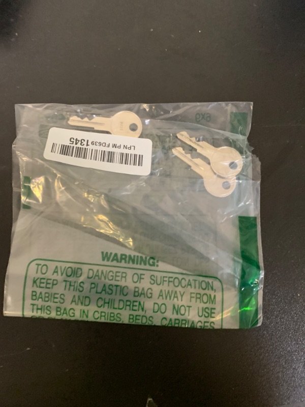 Photo 1 of (3) KeyPower 8025 Keys for Coleman Pop-Up Campers Step Up Door from 1998-2012 RV Fleetwood Folding Trailers Locks Replacement Key Pre Cut to Code