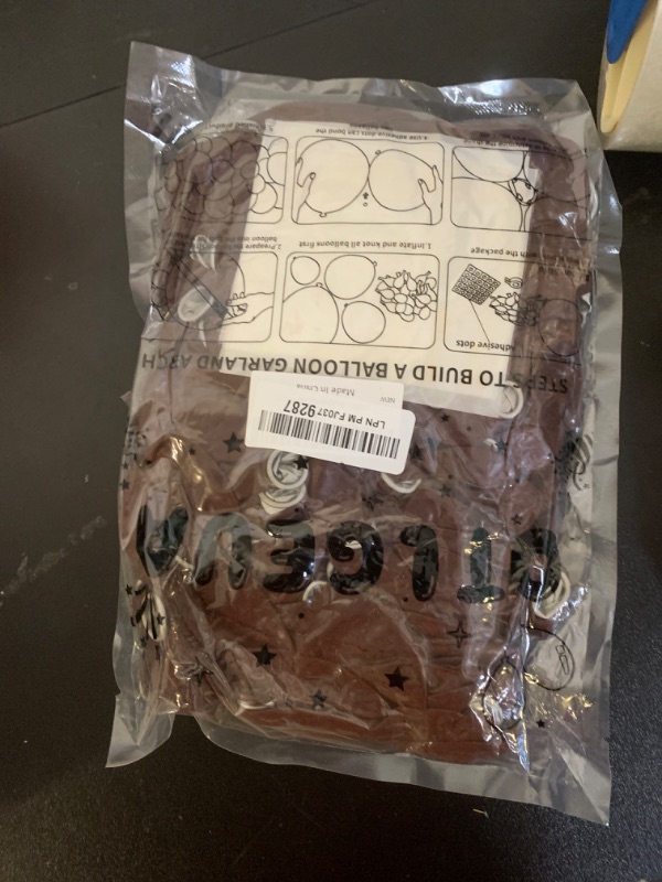 Photo 1 of 108Pcs Burgundy Double Stuffed Balloons Different Size, 18/12/10/5 inch Maroon Wine Red Balloons Garland Arch kit for Birthday Mother Day Baby Shower Wedding Party Decorations