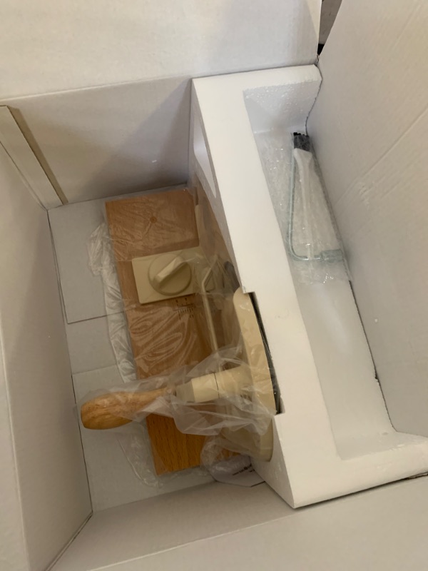 Photo 1 of ?Upgraded?Manual Bread Slicer for Homemade Sourdough Bread,Metal Guide & Adjustable Thickness, Hand Crank Bread Slicer with Scale Line and Suction Cup, Sharp Blade, Suitable for Sourdough Bread, Etc