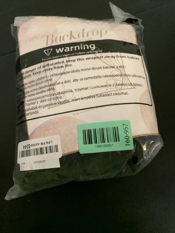 Photo 1 of 10x10ft Black Tulle Backdrop Curtain with Lights String for Parites, Sheer Backdrop Curtains for Wedding Baby Shower Birthday Party Photo Shoot Decorations