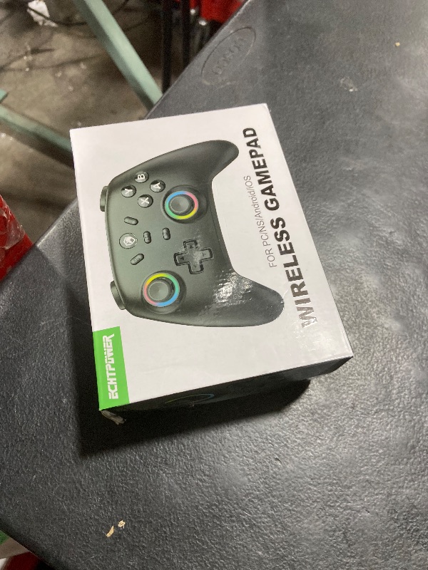 Photo 1 of ECHTPower Wireless PC Gaming Controller - Hall Effect Joystick, 2.4G & Wired 1000Hz Polling Rate, 800mAh Battery, Adjustable Turbo/Vibration - for PC/Switch/iOS/Android